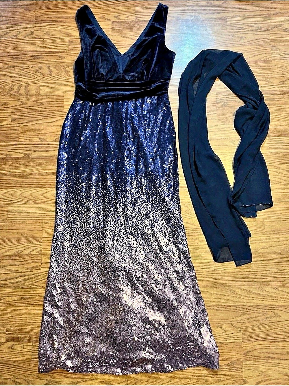 Ever Pretty Women’s Formal Maxi Dress SZ 14 Shimmering Prom/ Nigh Gowns/ Special